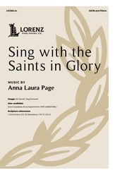 Sing with the Saints in Glory SATB choral sheet music cover